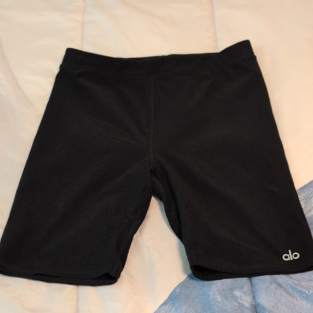 ALO Yoga Black Bike Shorts
